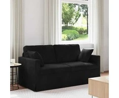 Sofa Juoda 158 x 78 x 80 cm Aksomas