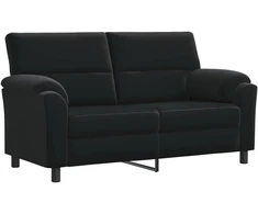 Sofa Juoda 174 x 85 x 93 cm Aksomas