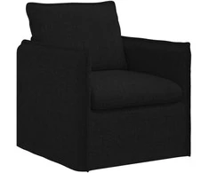 Sofa Juoda 75 x 82 x 85 cm audinys