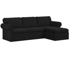 Sofa Juoda 215 x 138 x 80 cm Metalas