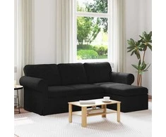 Sofa Juoda 215 x 138 x 80 cm Metalas