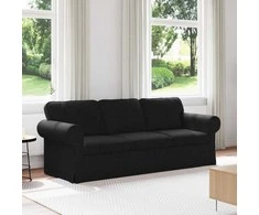 Sofa Juoda 215 x 82 x 80 cm Metalas
