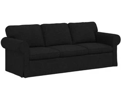 Sofa Juoda 215 x 82 x 80 cm Metalas