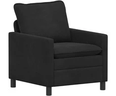 Sofa Juoda 76 x 81 x 87,5 cm Aksomas