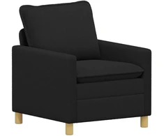 Sofa Juoda 76 x 81 x 87,5 cm Audinys