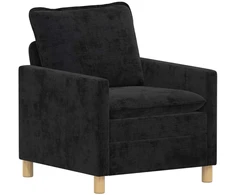 Sofa Juoda 76 x 81 x 87,5 cm Poliesteris