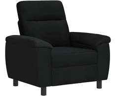 Sofa Juoda 95 x 90 x 95 cm Audinys