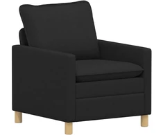 Sofa Juoda Audinys