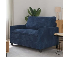 Sofa Jūrinė mėlyna 126 x 81 x 87,5 cm Poliesteris