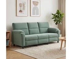 Sofa Jūrinė žalia 214 x 85 x 93 cm Aksomas