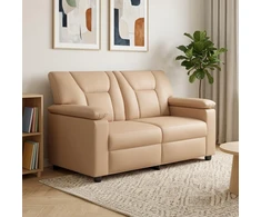 Sofa Kapučino 151 x 85 x 93 cm Dirbtinė oda