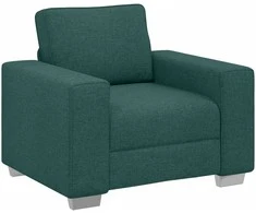 Sofa Kėdė Tamsiai žalia 100 cm audinys
