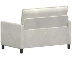 Sofa Kreminė 126 x 81 x 87,5 cm Aksomas