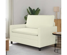 Sofa Kreminė 126 x 81 x 87,5 cm Audinys
