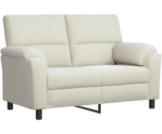 Sofa Kreminė 154 x 85 x 93 cm Aksomas