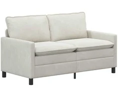 Sofa Kreminė 156 x 81 x 87,5 cm Aksomas