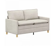 Sofa Kreminė 156 x 81 x 87,5 cm Poliesteris