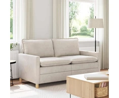 Sofa Kreminė 156 x 81 x 87,5 cm Poliesteris