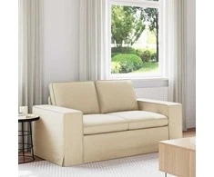 Sofa Kreminė 162 x 80 x 82 cm Metalas