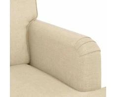 Sofa Kreminė 142 x 80 x 85 cm Metalas