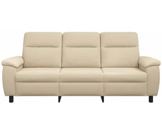 Sofa Kreminė 214 x 90 x 95 cm Audinys