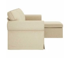 Sofa Kreminė 215 x 138 x 80 cm audinys
