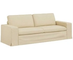 Sofa Kreminė 222 x 80 x 82 cm Metalas