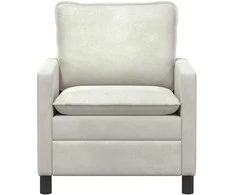 Sofa Kreminė 76 x 81 x 87,5 cm Aksomas