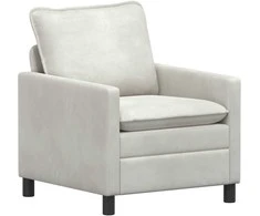 Sofa Kreminė 76 x 81 x 87,5 cm Aksomas