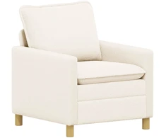 Sofa Kreminė 76 x 81 x 87,5 cm Audinys