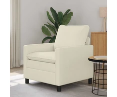 Sofa Kreminė 76 x 81 x 87,5 cm Audinys