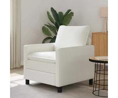 Sofa Kreminė 76 x 81 x 87,5 cm Poliesteris
