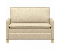 Sofa Kreminė 126 x 81 x 87,5 cm Audinys