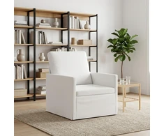 Sofa Krėslas Balta 70 x 81 x 82 cm Audinys
