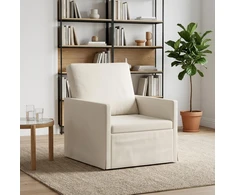Sofa Krėslas Kreminė 70 x 81 x 82 cm Aksomas