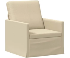 Sofa Krėslas Kreminė 70 x 81 x 82 cm Audinys