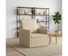 Sofa Krėslas Kreminė 70 x 81 x 82 cm Audinys