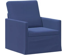 Sofa Krėslas Policijos mėlyna 70 x 81 x 82 cm Aksomas