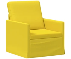 Sofa Krėslas Šviesi geltona 70 x 81 x 82 cm Audinys