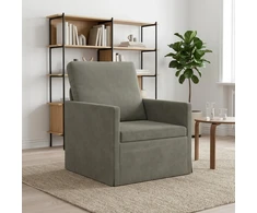 Sofa Krėslas Šviesiai pilka 70 x 81 x 82 cm Kordūrinis audinys
