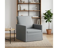 Sofa Krėslas Šviesiai pilka 70 x 81 x 82 cm Audinys