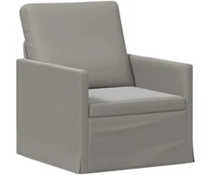 Sofa Krėslas Šviesiai pilka 70 x 81 x 82 cm Aksomas