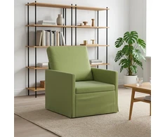 Sofa Krėslas Šviesiai žalia 70 x 81 x 82 cm Aksomas