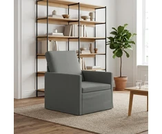 Sofa Krėslas Tamsiai pilka 70 x 81 x 82 cm Audinys