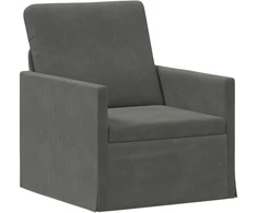 Sofa Krėslas Tamsiai pilka 70 x 81 x 82 cm Kordūrinis audinys