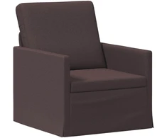 Sofa Krėslas Tamsiai rudas 70 x 81 x 82 cm Audinys
