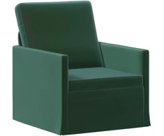 Sofa Krėslas Tamsiai žalia 70 x 81 x 82 cm Aksomas