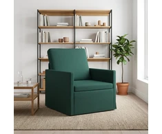 Sofa Krėslas Tamsiai žalia 70 x 81 x 82 cm Audinys