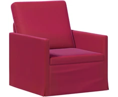 Sofa Krėslas Vyno raudona 70 x 81 x 82 cm Aksomas