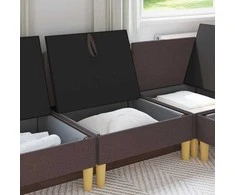Sofa su saugojimu Audinys